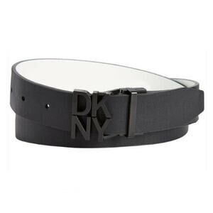 DKNY 32mm Faux Leather Reversible Pant Belt M
